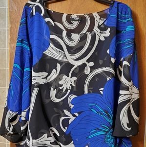 Alfani dress blouse with built in tank XL